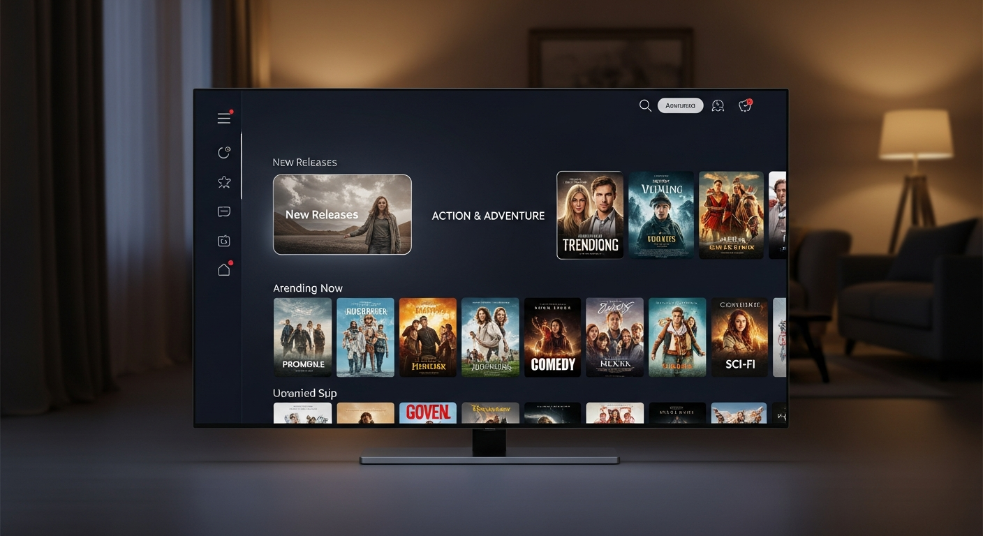smart iptv nordic iptv monster iptv viking iptv iptv sverige VOD streaming menu